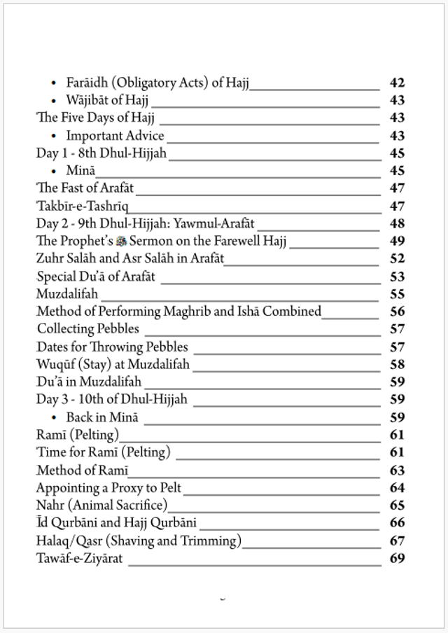 Hajj – A Journey of a Lifetime – Paperback