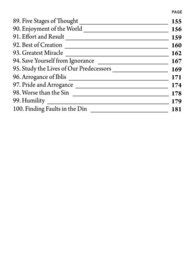 100 Wise Sayings by my Shaykh Paperback