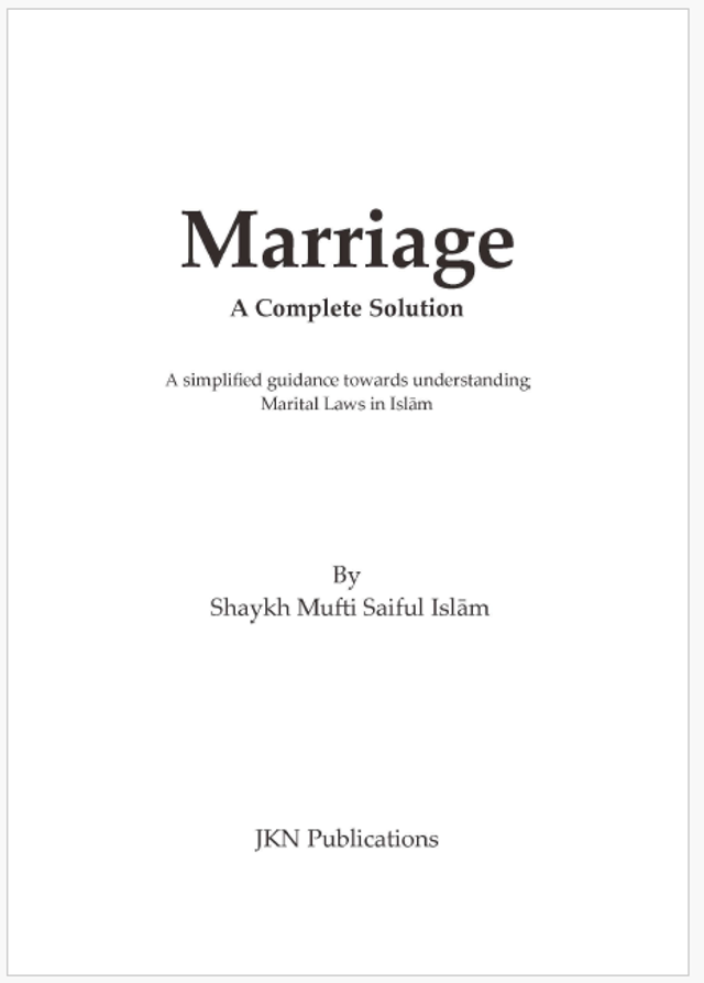 Marriage – A Complete Solution Paperback
