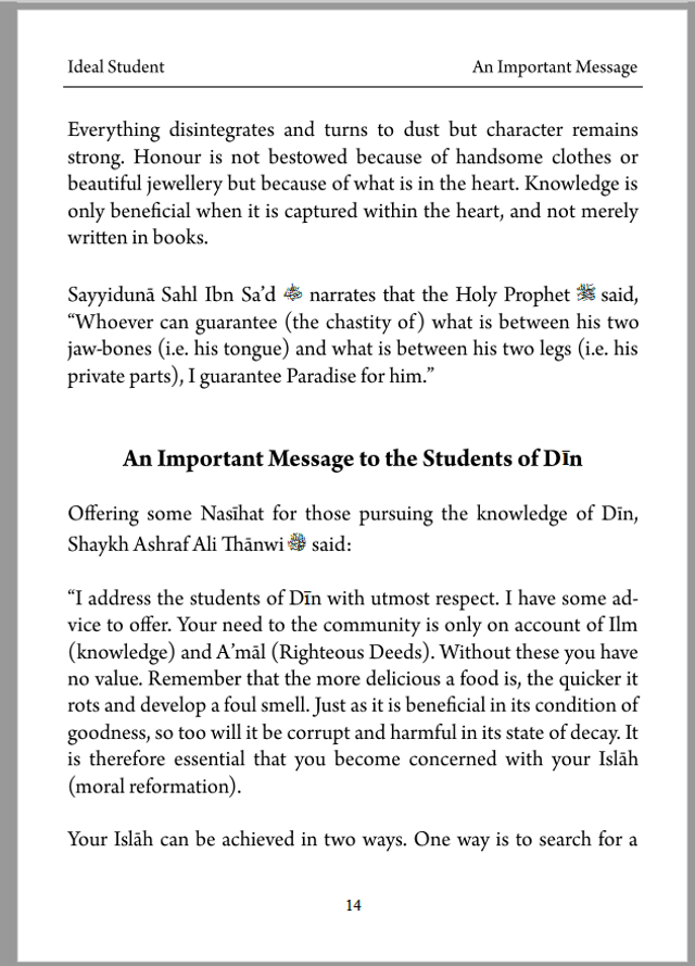 Ideal Student – Paperback