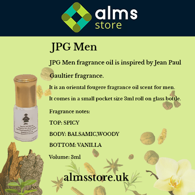 JPG Men 3ml Roll On