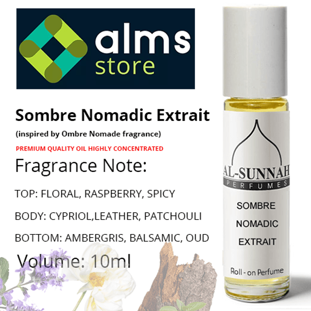 Premium Sombre Nomadic Extrait 10ml Roll On