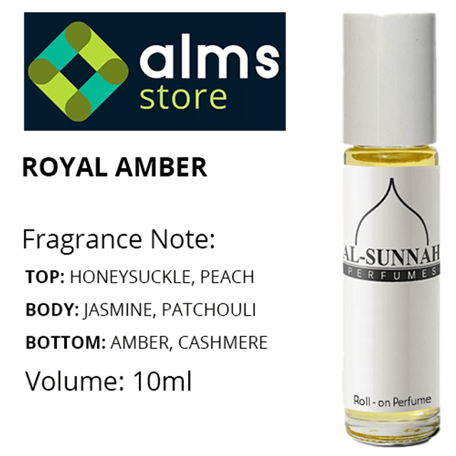 Royal Amber - Unisex 10ml Roll-on