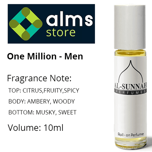One Million Men 10ml Roll-on