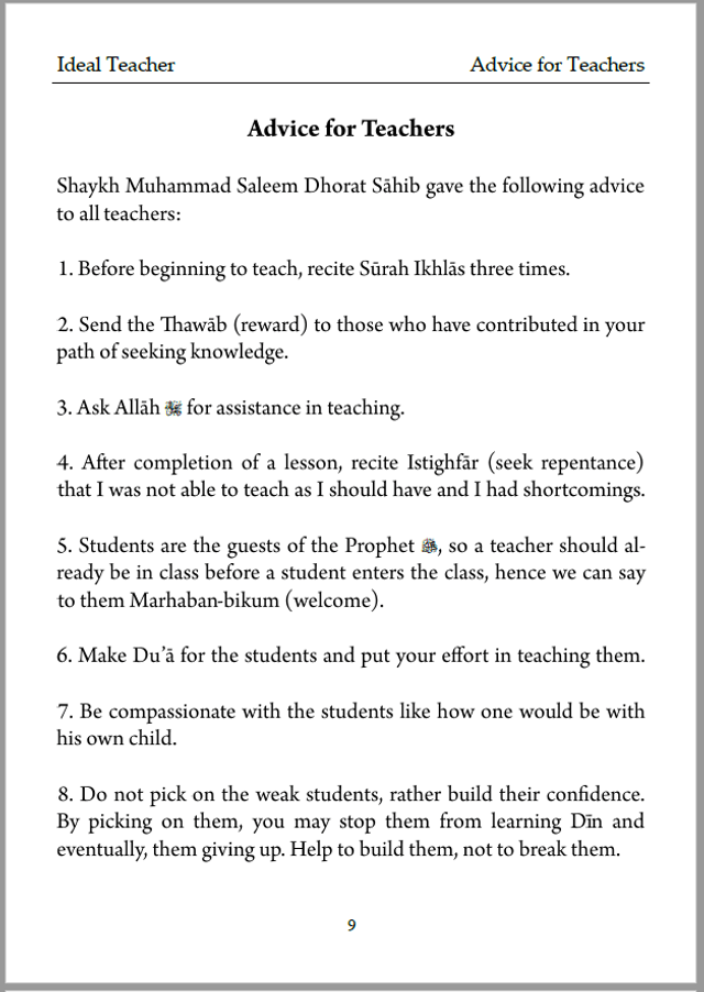 Ideal Teacher – Paperback